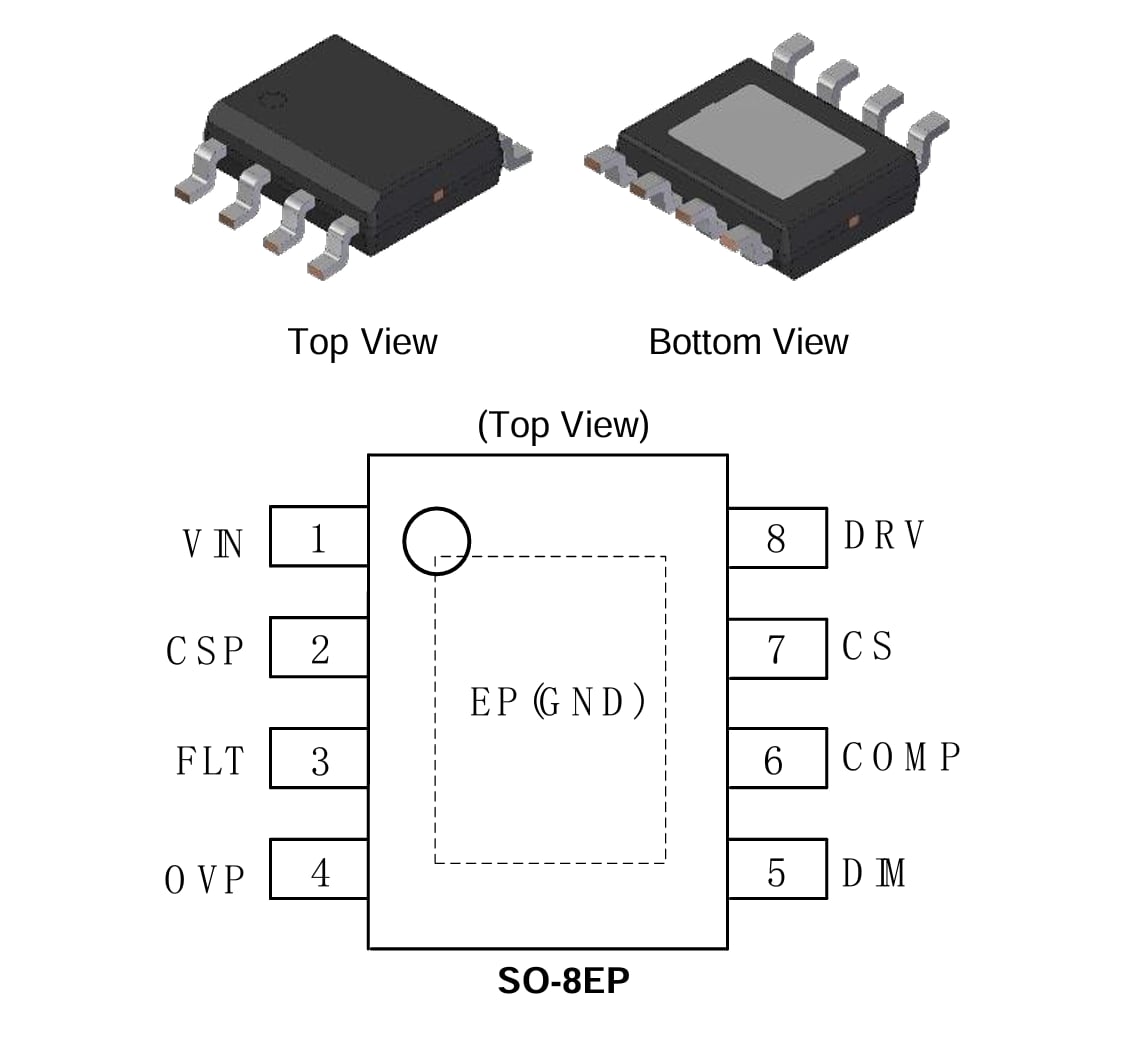 Location Circuit - Diodes Incorporated AL8866Q Buck-Boost, Boost, Buck & SEPIC Converter